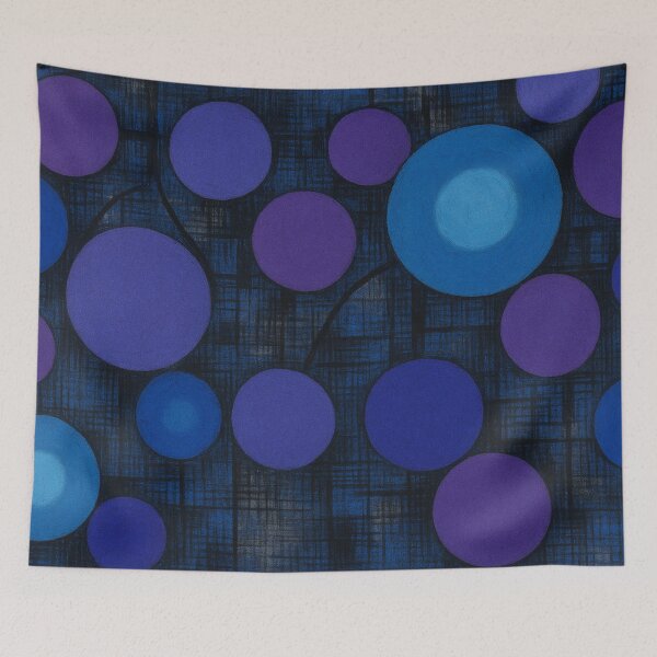 Item preview, Geometric harmony in blue designed and sold by Sigtrix.
