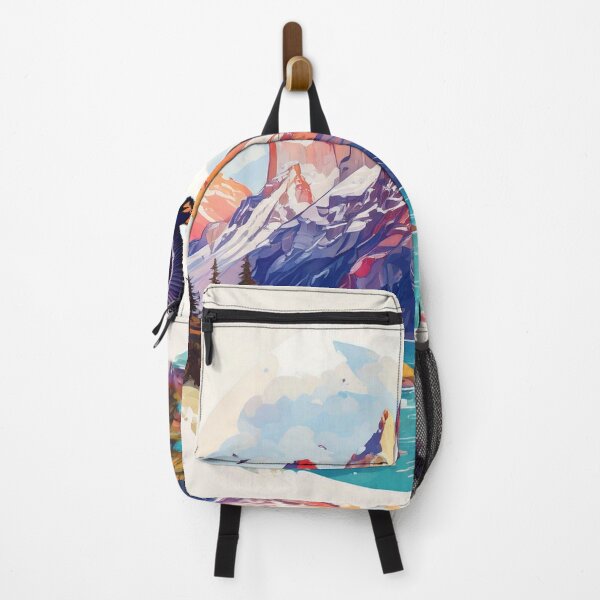 Item preview, Patagonia: Torres del Paine Mountains with Soaring Bird designed and sold by OttensPixels.