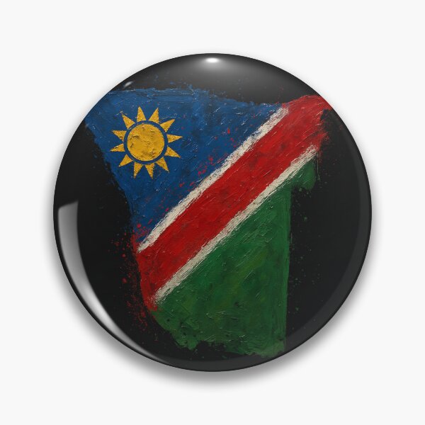 Item preview, Namibia flag painted designed and sold by ilakz.