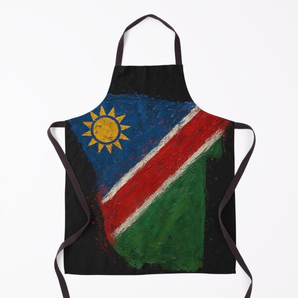 Item preview, Namibia flag painted designed and sold by ilakz.