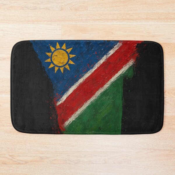 Item preview, Namibia flag painted designed and sold by ilakz.