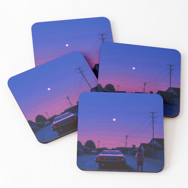Item preview, Lofi Nostalgic Moonlight Pixel Art designed and sold by V-Fantasy.