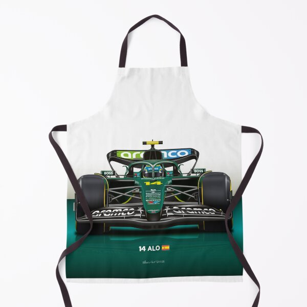 Item preview, Many 2025 Fernando Alonso items - 2025 Formula 1 Aston Martin Racing Car designed and sold by Billers Art.