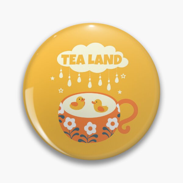 Item preview, Tea Land: Rainy Skies & Happy Ducks designed and sold by Tulip Creators .
