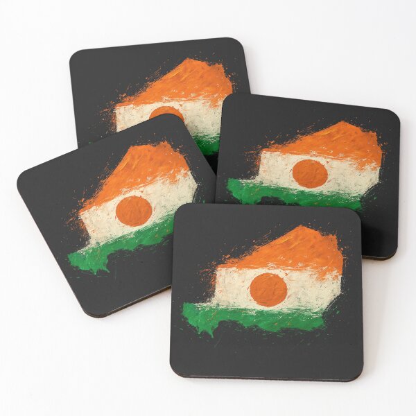 Item preview, Painted Niger flag designed and sold by ilakz.