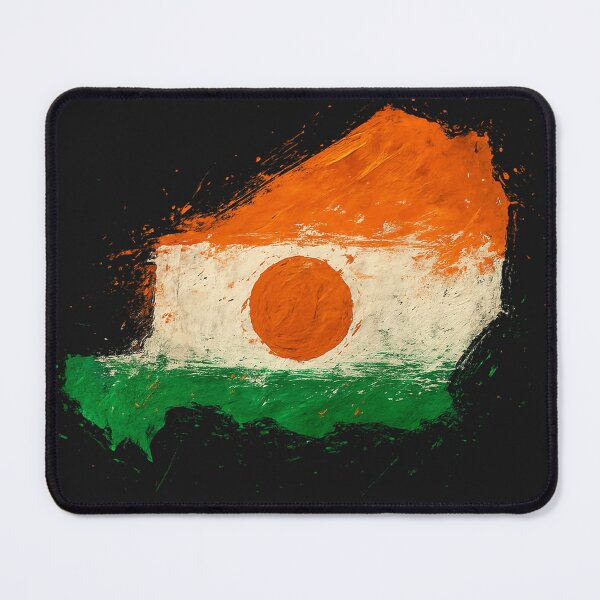 Item preview, Painted Niger flag designed and sold by ilakz.