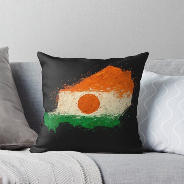 Item preview, Painted Niger flag designed and sold by ilakz.