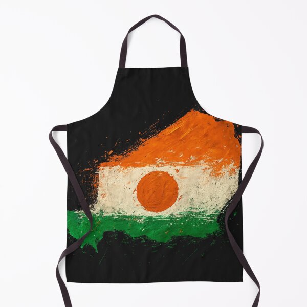 Item preview, Painted Niger flag designed and sold by ilakz.