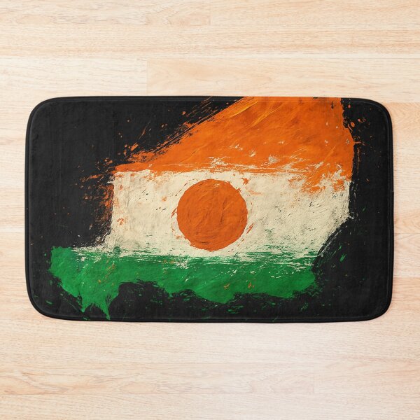 Item preview, Painted Niger flag designed and sold by ilakz.