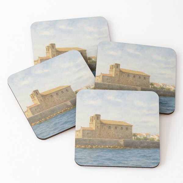 Item preview, Watercolor of Tabarca Island designed and sold by Miradas del Mundo.
