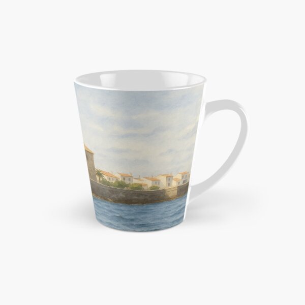 Item preview, Watercolor of Tabarca Island designed and sold by Miradas del Mundo.