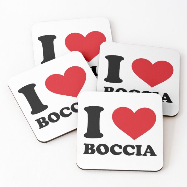Item preview, I ❤️ Boccia – Minimal Sport Design designed and sold by EmeraldeaArt.