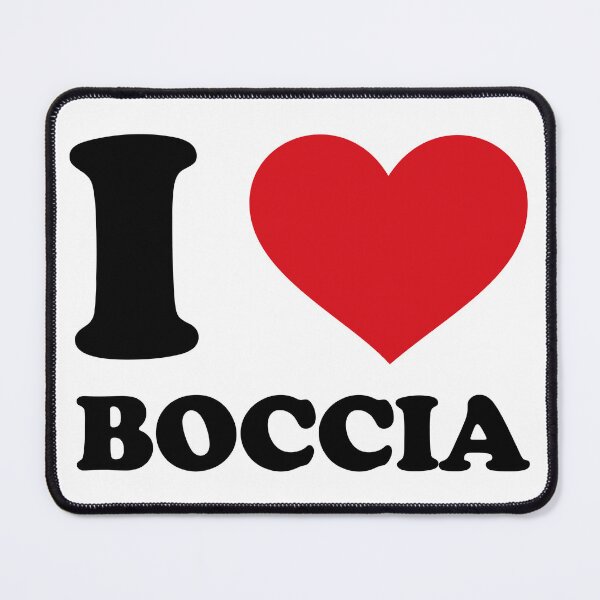 Item preview, I ❤️ Boccia – Minimal Sport Design designed and sold by EmeraldeaArt.
