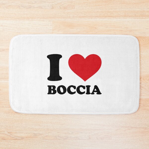 Item preview, I ❤️ Boccia – Minimal Sport Design designed and sold by EmeraldeaArt.