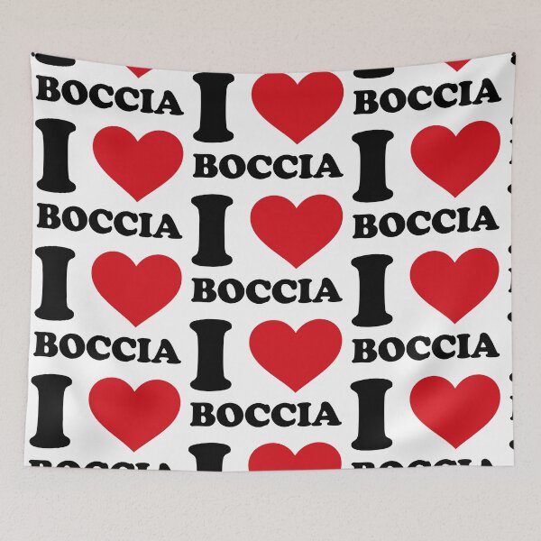 Item preview, I ❤️ Boccia – Minimal Sport Design designed and sold by EmeraldeaArt.