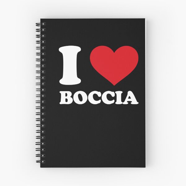 Item preview, I ❤️ Boccia – Minimal Sport white Design designed and sold by EmeraldeaArt.
