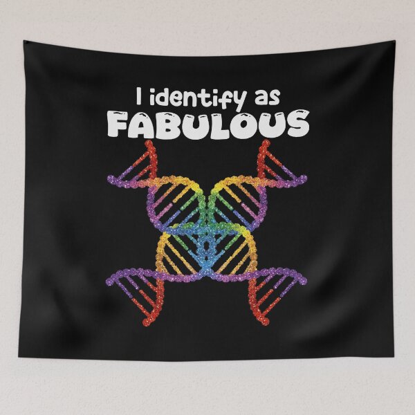 Item preview, I IDENTIFY AS FABULOUS - LGBTQA+ GIFT designed and sold by KEF Custom.