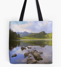 The Lake District: Reflections in Blea Tarn Tote Bag