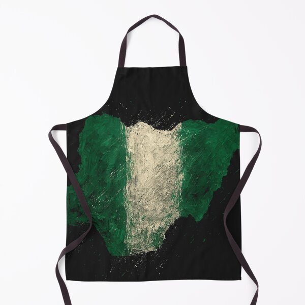 Item preview, Painted Nigerian flag designed and sold by ilakz.