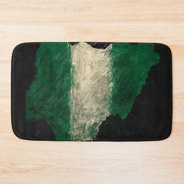 Item preview, Painted Nigerian flag designed and sold by ilakz.