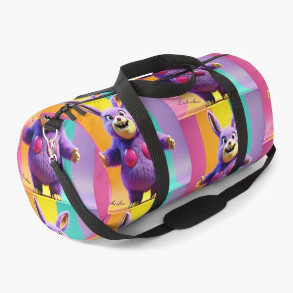Item preview, Trans, Purple and Yellow, Happy, Hairy Labubu designed and sold by Huskyyy Designs.