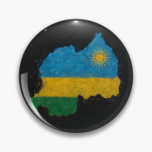 Item preview, Painted Rwanda flag designed and sold by ilakz.