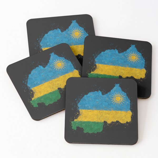 Item preview, Painted Rwanda flag designed and sold by ilakz.