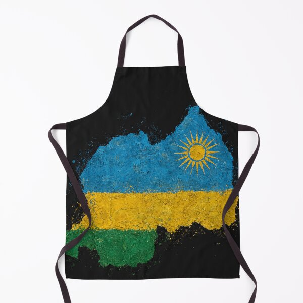 Item preview, Painted Rwanda flag designed and sold by ilakz.