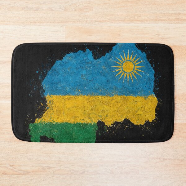 Item preview, Painted Rwanda flag designed and sold by ilakz.
