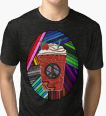 Psychedelic Frappuccino Tri-blend T-Shirt