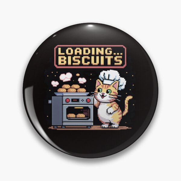 Item preview, Loading Biscuits – Kitty Biscuits Bakery designed and sold by Slavicsoul.