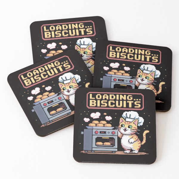 Item preview, Loading Biscuits – Kitty Biscuits Bakery designed and sold by Slavicsoul.