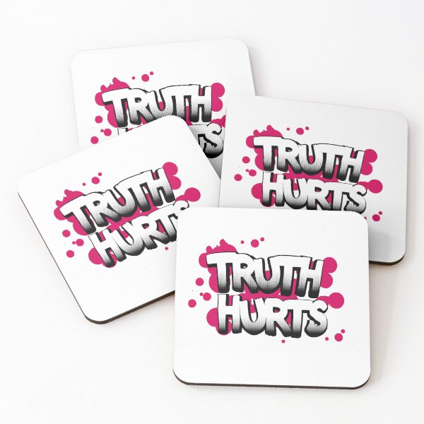 Item preview, Truth Hurts - Bold Typographic Statement Tee designed and sold by All DayTees.