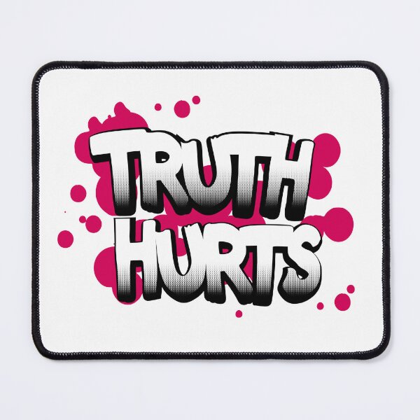 Item preview, Truth Hurts - Bold Typographic Statement Tee designed and sold by All DayTees.