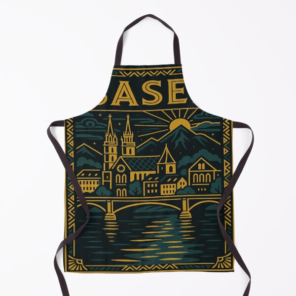 Item preview, Basel Switzerland – Art Deco Travel Poster designed and sold by StudioCultura.