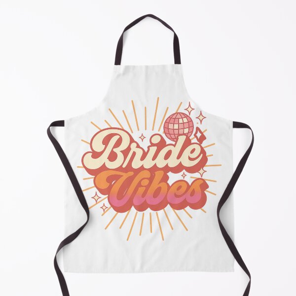 Item preview, Bride Vibes – Retro 70s-Inspired Bachelorette Party Shirt Design designed and sold by SashandSass.
