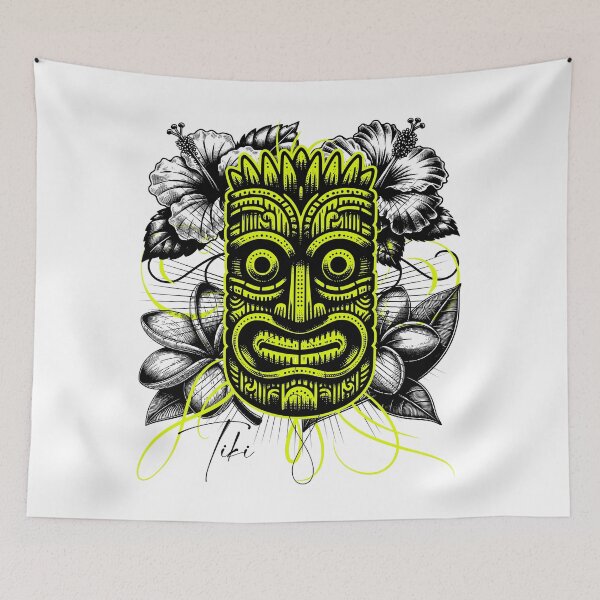Item preview, Tiki mask designed and sold by Ultimate-Rabbit.