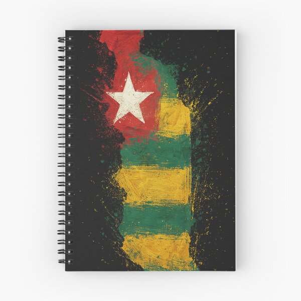 Item preview, Painted Togo flag designed and sold by ilakz.