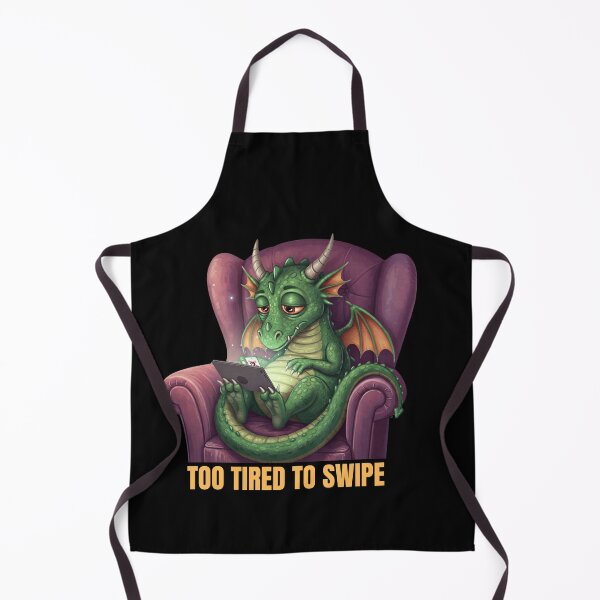 Item preview, Tired Dragon On Dating Apps designed and sold by Motivora.