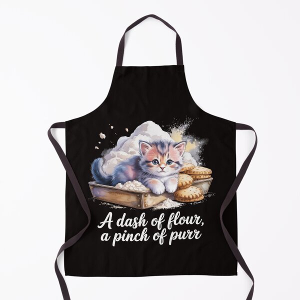 Item preview, A Dash of Flour A Pinch of Purr – Kitty Biscuits Bakery designed and sold by Slavicsoul.