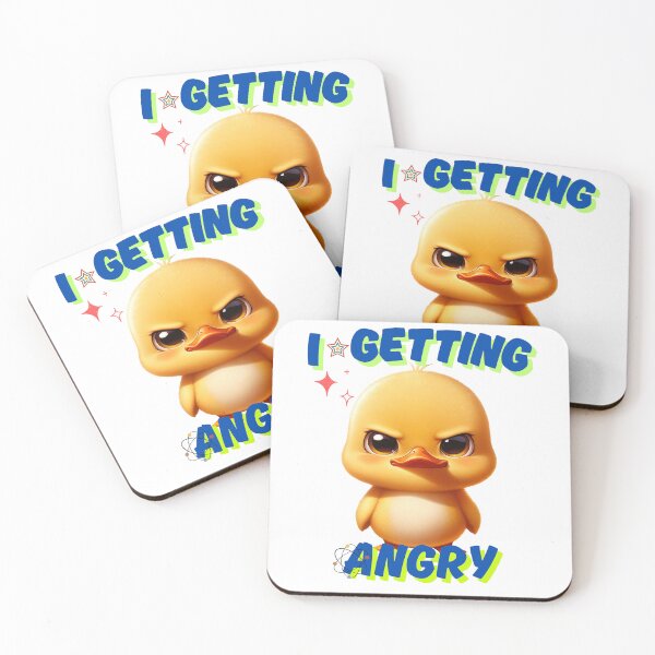Item preview, I getting angry Funny Duck designed and sold by KanDa-Shop.