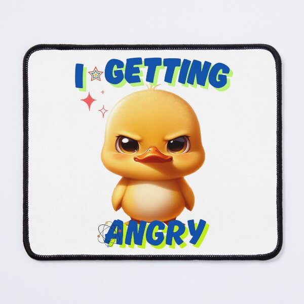 Item preview, I getting angry Funny Duck designed and sold by KanDa-Shop.