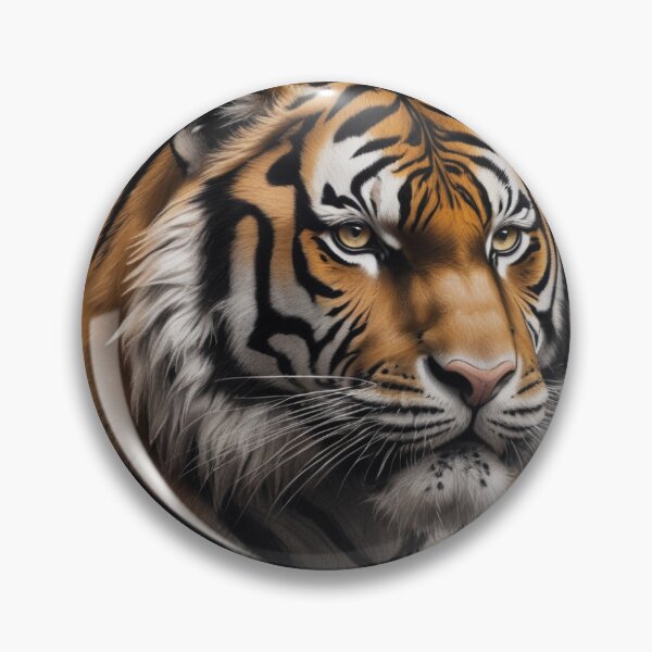 Vista previa del artículo con la obra «Tigre», diseñado y vendido por TheBongStore83.