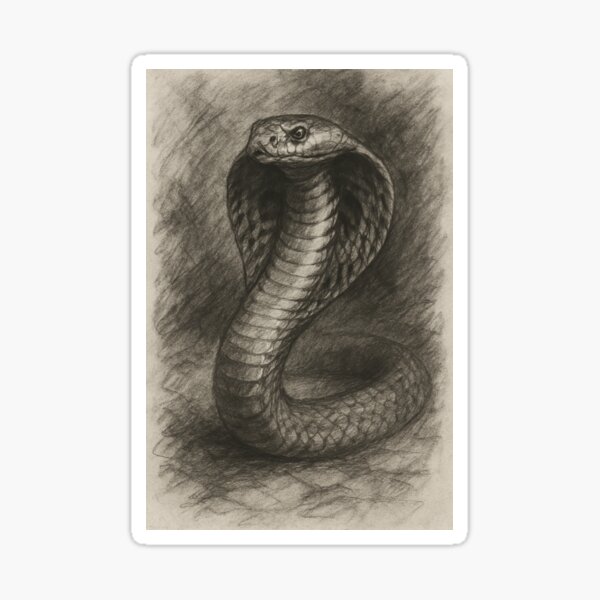 Vista previa del artículo con la obra «Serpiente», diseñado y vendido por TheBongStore83.