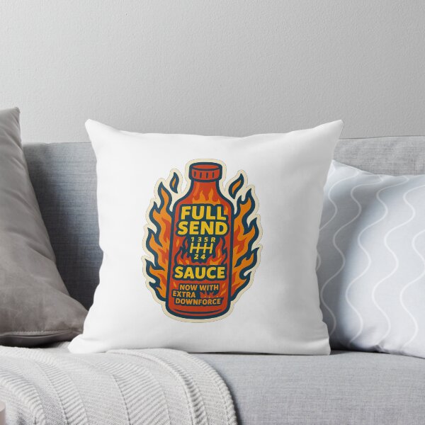 Artikelvorschau, Full Send Sauce – Flammendes Schaltchaos in einer Flasche entworfen und verkauft von IODesigns.