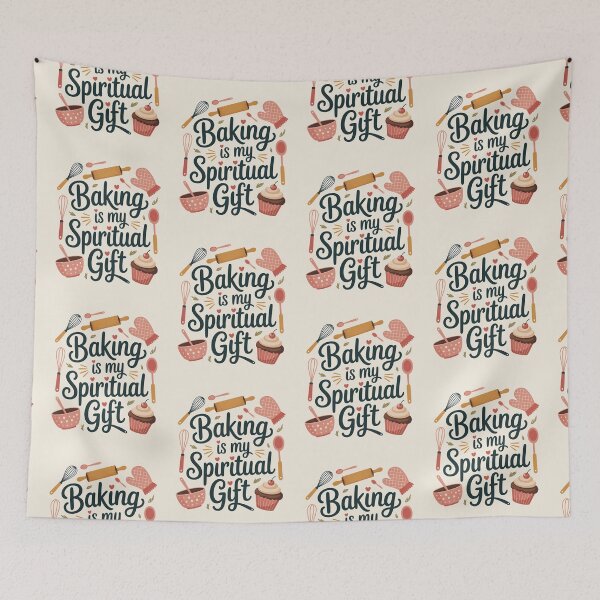 Item preview, Baking Is My Spiritual Gift designed and sold by AniArtPL.