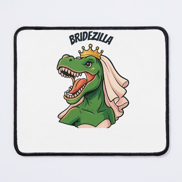 Item preview, Bridezilla – Fierce & Funny Bride Bachelorette Shirt Design designed and sold by SashandSass.