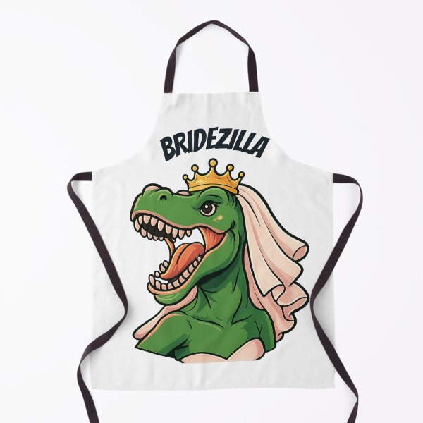Item preview, Bridezilla – Fierce & Funny Bride Bachelorette Shirt Design designed and sold by SashandSass.