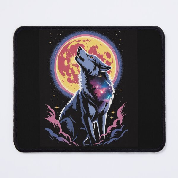 Item preview, Galaxy Wolf Spirit designed and sold by StellarSnap.