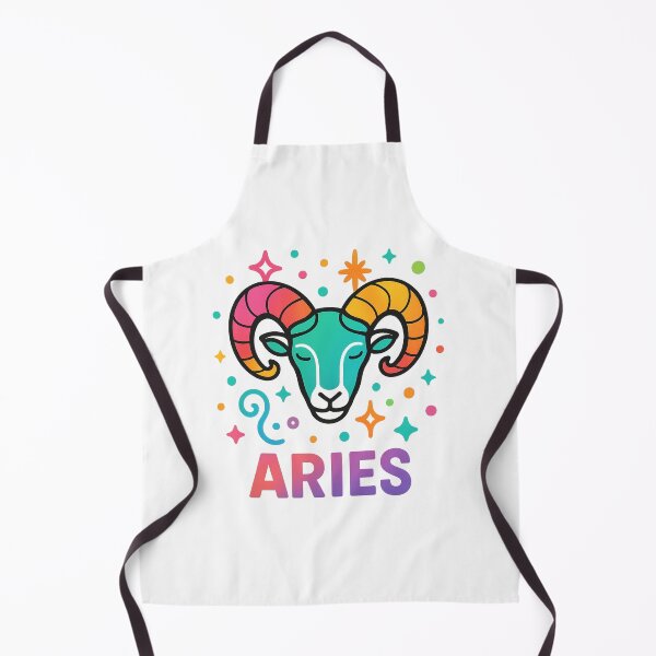 Item preview, Aries Zodiac Sign T-Shirt – Bold & Fiery Psychedelic Horoscope Design 2 designed and sold by sifo2024.